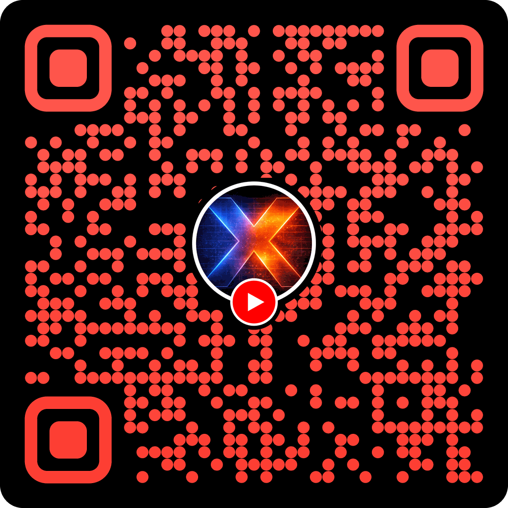 StaticByteX YouTube QR code